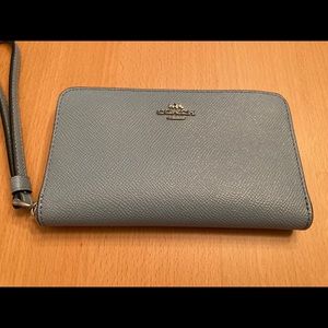 Light Blue Coach Wallet